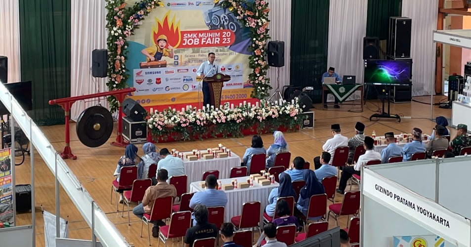 SMK Muhammadiyah Imogiri Gelar Job Fair 2023